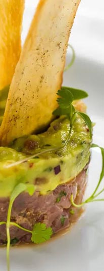 Tartar de Atum com Chips de Jaca
