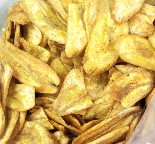 Chips de banana c/ lemon pepper