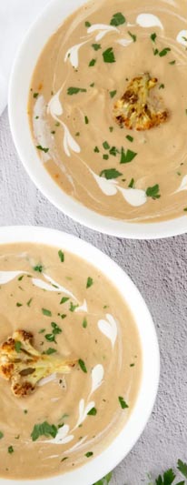 Sopa Cremosa de Castanha de Caju