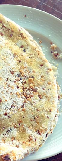 Tapioca com Castanha de Caju