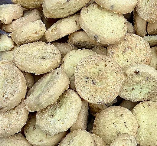 Cookies de cajú e linhaça dourada