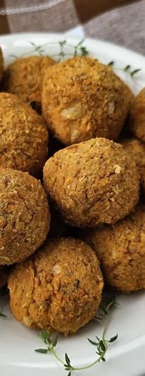 Bolinho de Proteína de Soja