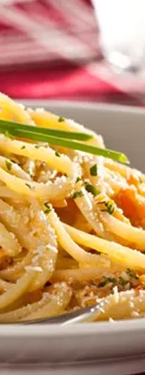 Macarrão Integral com Molho de Abóbora