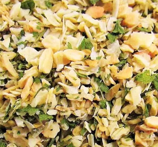 Alho cebola salsa
